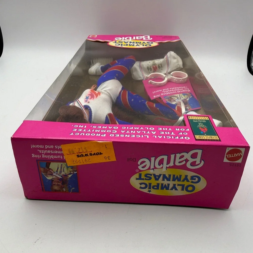 Mattel Barbie Olympic Gymnast Kids Red White Blue 1996‎ Atlanta Games 15125